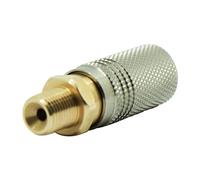 TUXING 4500Psi PCP Paintball M10*1 Male Thread Coupler HPA CO2 Air Tank Refill Connector Quick Disconnect Quick Release Adapter Fitting 1pcs…