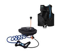 TUXING Diving Ventilator,5 Hour Waterproof Portable Rechargeable Scuba Diving Tank,with Scuba BCD,Diving Without Tanks,45 ft Hose & Diving Breathing Regulator,Octopus Hookah with Mouthpiece