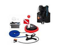 TUXING Diving Ventilator,5 Hour Waterproof Portable Rechargeable Scuba Tank,with Scuba BCD,45 ft Hose & Diving Breathing Regulator,Octopus Hookah with Mouthpiece