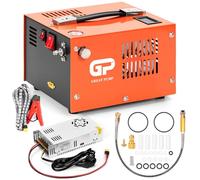 TUXING PCP Air Compressor, Portable 4500Ps PCP Compressor, 8MM Quick-Connector Compatible for PCP Air Gun with Water/Oil Separator, Built-in Power Adapter(220V AC or 12V Car Battery)