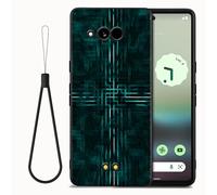 Tuxiwei Flexible TPU Case for Sonim XP Pro Thermal 6.58", Slim Fit Lightweight [Technology Line Pattern Art Painting] for Men | Soft TPU Sonim XP Pro Thermal Phone Cover Case Drop Protective