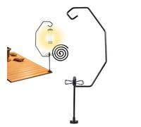 Tuxuseo Bird House Hook for Railing, Portable Magnetic Lantern Stand, Lantern Holder for Patio, Balcony, Garden, Camping, Friends, Family