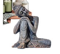 Tuxuseo Buddha Statue for Indoor Use, Buddha Sculpture - Spiritual Zen Decorative Sculpture for Meditation Yoga and Relaxation at Home in the