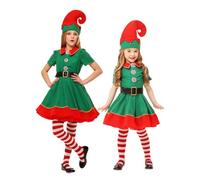 Tuxuseo Christmas Costume for Adults, Cosplay Seasonal Outfit - Holiday Fancy Dress Costume | For Women Men Girls Children Adults