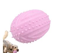 Tuxuseo Dog Chew Toy Ball, Dog Toy Ball with Teething Ring, Floating Interactive Toy for Exercise, Mental Promotion and Calming for Boredom in the House