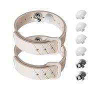 Tuxuseo Motion Sickness Bracelets, Anti-Nausea Bracelet for Travel Sickness and Pregnancy Nausea, Adjustable Health Bracelet Against Vertigo for Aeroplane, Car, Travel, Sailing, Bus