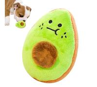 Tuxuseo Plush Dog Toy - Plush Toy for Dogs, Mental Promotion with Fruit Design & Teething Ring for Chewing, Teething and Fetch Game as well as Indoor and Outdoor Use for Birthday and Easter