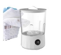Tuxuseo Portable Washing Machine, Outdoor Washing Machine, 1.5 L, Clothes Washer with 3 Modes, Rechargeable Sock Cleaner for Home, Travel, Dormitories, Apartments, Camping