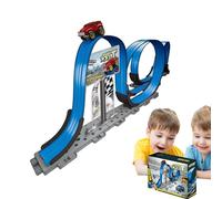Tuxuseo Race Track Toy, Educational Game with Robust Vehicles, Interactive Toy Car, for Children and Girls for Birthday Party and Christmas for Class Rewards