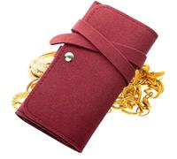 Tuxuseo Travel Jewellery , Portable Jewellery Roll, Ring on the Go - For Women, Wives, Girlfriends, Travellers, Weddings & Special Events, Holidays, Business Trips