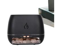 Tuxuseo Ultrasonic, Salt Crystal Cold Mist Fragrance Humidifier, Aroma Nebuliser with 7 Colours Light for Car Spa Users Men Women Bedroom Office Meditation Yoga Studio Study Room