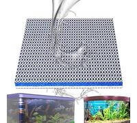 Tuxxjzm Aquarium Filter Media, Filter Cotton for Aquariums, Aquatic Experts Aquarium Filter Silk, Recycled Filter Media, Thick 6D Cotton Media Pad, Adjustable Size, Sponge Filter for Tanks,