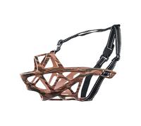 Tuxxjzm Basket Muzzle for Dogs, Anti-Biting Muzzle for Dogs, Basket Muzzle for Biting and Chewing, Adjustable, Robust Dog Muzzle for Biting, Chewing, Barking, Dog Can Panty and Drink