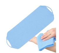 Tuxxjzm Bath Wash Cloth, Back Washer for the Shower - Body Shower Wash Towel, Gentle Cleaning Long Wash Cloth Towel, Bath and Shower Wash Cloth with Non-Slip Handle for Men and Women