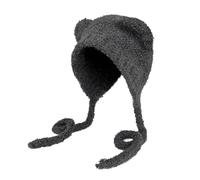 Tuxxjzm Bear Ear Hat | Soft and Comfortable Cute Knitted Hat | Bear Hat to Keep Warm, Gift for Friends, Family, Colleagues, Women