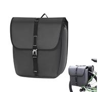 Tuxxjzm Bike Saddle Bag - 20L Travel Riding Organizer for Bike | Waterproof Bicycles Panniers with Carry Handle for Mountain Rainy Travel Commuting Urban Riding