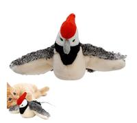 Tuxxjzm Bird Toy For Cats | Interactive Bird Cat Toy,Touch Activated Chirping Simulated Rechargeable Plush For Training Enrichment Mental Stimulation