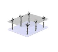 Tuxxjzm Card Bending Corrector Tool Playing Card Flatten Device Card Flattener Press Card Repairer Clear Acrylic Card Curvature Corrector Playing Cards Protector Card Presser And Storage Holder