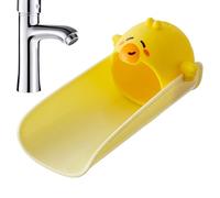 Tuxxjzm Cartoon Faucet Extension | Cartoon Animal Shaped Sink Handle,Soft Silicone Kids Tap Extend for Kindergarten, School, Childcare Center