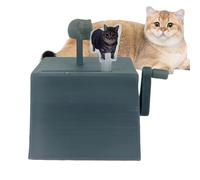 Tuxxjzm Cat Toy With Sound | Hand Crank Musical Box for Cat | Pet Supplies, Aesthetic Rotating Sound Toys for Small Medium Large Kitten