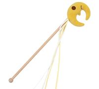 Tuxxjzm Cat Wand Cat Fishing Stick Toy, Interactive Cat Toy - Pet Supplies, Cute Star Moon Cloud Cat Stick, Kitten Toy Accessories, Cat Toy for Hunting