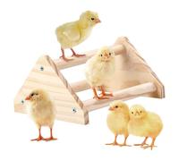 Tuxxjzm Chicken Perch Stand, Chick Roosting Stand Stick, Stable Structure Resting Supplies for Interior Environment of Any Cage