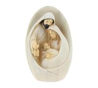 Tuxxjzm Christmas Jesus Nativity Scene Ornaments | Resin Statue Of The Birth Of Jesus | Holy Family Christmas Nativity Statue | Christmas Tabletop Scene Character | Religious Christmas Decorations