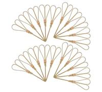 Tuxxjzm Cocktail Sticks for Drinks, Drink Skewers for Cocktails - Drink Picks, Cocktail Picks, Heart Shaped Appetizer Picks, Wooden Cocktail Picks, Pack of 20, Fancy Toothpicks, Food Picks