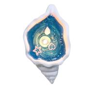 Tuxxjzm Conch Shell Candle | Handmade Conch Scented Candle | Sea Shell Aromatherapy Candle | Oceans Candle | Seashell Candle | Soy Wax Candle Handmade | Long Burn Time Sandalwood Candles
