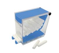 Tuxxjzm Dentist Cotton Roll Holder, Dentist Cotton Roll Organiser, Transparent Cotton Roll Dispenser for Practices, Pre-Roll Cone Holder Case, Practice Container for Cotton Rolls and