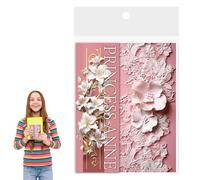 Tuxxjzm Floral Decoupage Paper | Tearable Scrapbooking Paper in Floral Style for Craft,Decoupage Sheets for Art Crafts, Decorative Elegant Planner Decoration for Scrapbook Journaling