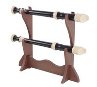 Tuxxjzm Flute Display Holder | Flute Display Rack - Exquisite Vintage Wooden Wooden Flute Stand For Baton, Soprano Clarinet, Wand