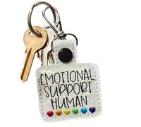 Tuxxjzm for key ring, colleague key ring, emotional support, rainbow hearts keyring, novelty key ring for women, for colleagues, husband, Humanity, Siehe Beschreibung