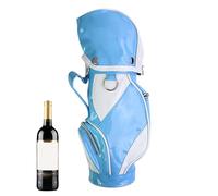 Tuxxjzm Golf Wine Bag | Waterproof Wine Bag PU Bottle Protector - Handheld Soft Storage Carrier for Safe Stylish Transport