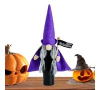 Tuxxjzm Halloween Wine Bag, Wine Bottle Cover, Witch Gnome Halloween Bottle Covers, Scary Wine Bottle Decorations, Halloween Wine Holder to Create an Atmosphere Halloween, b, see description, See