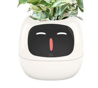 Tuxxjzm Intelligent Plant Pot, Intelligent Plant Pot, Smart Pet Planter, Adorable Plant Companion for Indoor Decoration, Makes Growing Plants Easy and Fun