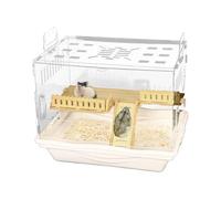 Tuxxjzm Large Hamster Cage,Small Animal Pet Observation Transparent Cage - Breathable Easy Assembly Pet Accommodation for Friends, Lovers