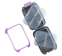 Tuxxjzm Pill Organizer | Daily Medicine Container - Sealing Pill Compartment Organizer for Home, Vacation, Daily, Work, Travel, Family