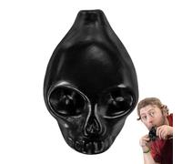 Tuxxjzm Portable Skull Whistle - Screaming Ceramic Skull Whistle | Kids' Party Supplies for Ritual Cultural Event Death Outdoor Haunted House Family Friends Indoor