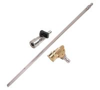 Tuxxjzm Radiator Cleaning Wand | Car Water Tank Cleaning Tool | Rod Water Accessories for Gutter Car Truck Rv Tank Lawn Glass Garden Window Household
