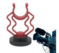 Tuxxjzm Shock Mount Mic Holder - Camera Microphone Holder,Noise Reduction Recording Mic Stand, Improves Recording Quality