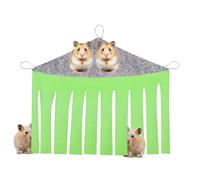 Tuxxjzm Small Animal Hammock | Squirrel Playing Hideouts,Habitat Hideouts Playing Sleeping for Small Animals Sugar Glider Chinchilla Hamster Relaxation