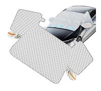 Tuxxjzm Snow Cover for Car Windshield,Magnetic Windscreen Protector | Ice Guard Windshield Cover - for Drivers RVs Sedans Winter Snowy Days Freezing Rain Daily Commuting Urban Areas Parking Lots