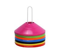 Tuxxjzm Soccer Cones | Portable Stackable Multifunctional Equipment | Disk Field Cone Marker - for Football Basketball Baseball Softball Training Practice Drills