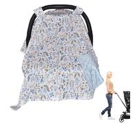Tuxxjzm Stroller Cover for Sun,Carseat Covers | Multi-use Carseat Canopy Sun Protector Breathable Car Seat Sunshade for Babies for Automobile