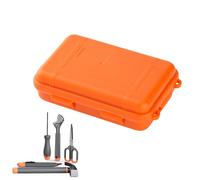 Tuxxjzm Survival Gear Storage Box, Storage Box for Camping Accessories, Outdoor Camping Tool Box, Large, Shockproof, Pressure-Resistant, Sealed Container for Home Use