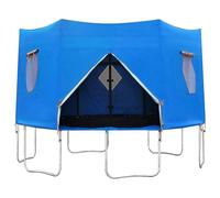 Tuxxjzm Trampoline Tent 14 Feet, Trampoline Tent | Foldable Shade Cover for Trampoline - Sun Resistant Trampoline Accessories, Trampoline Top Cover for 8 Trampoline