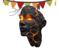 Tuxxjzm Wall Sconce Light - 3D Volcano Illusion LED Wall Lamp | LED Illumination Resin Gothic Sculpture Ornament for Stairway Living Room Hallway Bathroom Cafe Bedroom