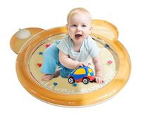Tuxxjzm Water Sensory Mat | Inflatable Foldable Cooling Play Mat | Built-in Floating Stars, Portable Activity Center for Boys and Girls