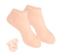 Tuxxjzm Women's Moisturizing Foot Socks | Liquid Silicone Skin-Friendly Foot Socks,U-Shape Cover Spa Care for Family Friends Colleagues Cracked Heels